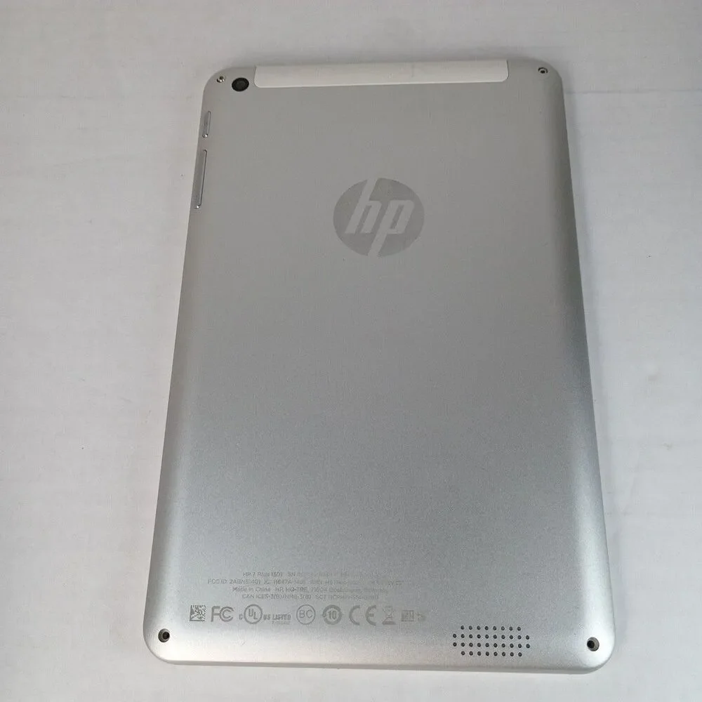 2014 HP Slate 7 Plus 1301 Android Wifi Tablet Factory Reset Tested NO CHARGER